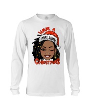 Have a melanin Christmas Long Sleeve Tee tile