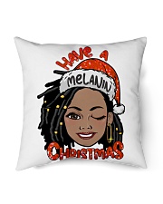 Have a melanin Christmas Indoor Pillow tile