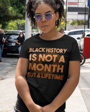 Black History is not a month but a lifetime Classic T-Shirt apparel-classic-tshirt-lifestyle-front-236