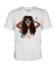 Happy Fri-Yay V-Neck T-Shirt tile