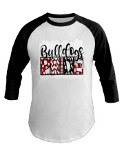 Bulldogs in red Baseball Tee tile
