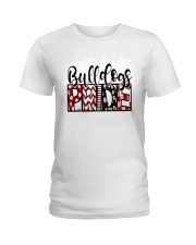 Bulldogs in red Ladies T-Shirt tile
