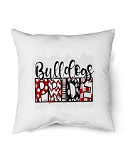 Bulldogs in red Indoor Pillow tile