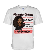 November V-Neck T-Shirt tile