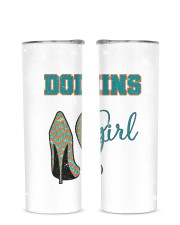 Dolphins Glitter Tumbler tile