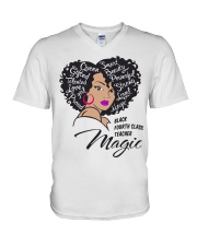 Fourth class V-Neck T-Shirt tile