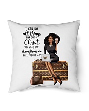 I can do all things through Christ who strenghthens me Indoor Pillow tile