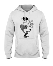 Black Mermaid Magic Hooded Sweatshirt tile
