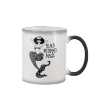Black Mermaid Magic Color Changing Mug tile
