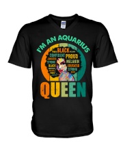 Aquarius V-Neck T-Shirt tile