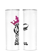 Hot Pink Glitter Tumbler tile