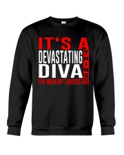 It's a devastating diva Crewneck Sweatshirt tile