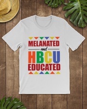 Melanated and Educated HBCU Classic T-Shirt lifestyle-mens-crewneck-front-18