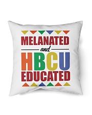 Melanated and Educated HBCU Indoor Pillow tile