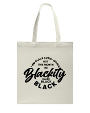 I'm Blackity Black 5 Tote Bag tile