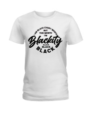 I'm Blackity Black 5 Ladies T-Shirt tile