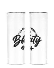 I'm Blackity Black 5 Glitter Tumbler tile