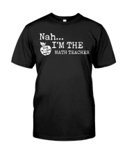 Math Teacher Classic T-Shirt front