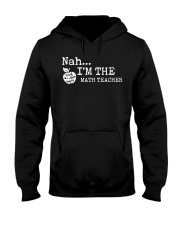 Math Teacher Hooded Sweatshirt tile