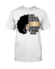 Black Queen Classic T-Shirt front