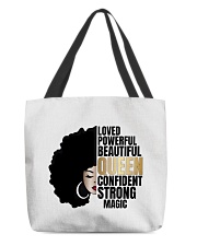 Black Queen All-Over Tote tile