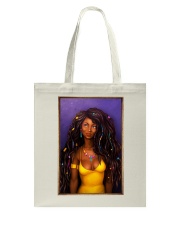 Beautiful black girl Tote Bag tile