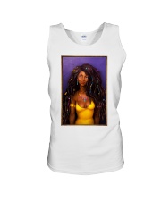 Beautiful black girl Unisex Tank tile