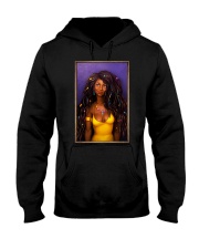 Beautiful black girl Hooded Sweatshirt tile