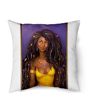 Beautiful black girl Indoor Pillow tile