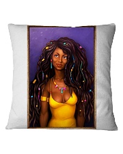 Beautiful black girl Square Pillowcase tile