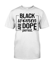 Black woman are dope Premium Fit Mens Tee tile