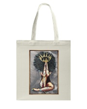 African American Portrait Poster - Black Art Tote Bag tile