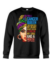 Cancer Black Queen Crewneck Sweatshirt tile