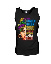 Cancer Black Queen Unisex Tank tile