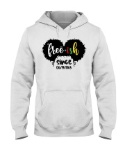 Juneteenth Space Buns Hooded Sweatshirt tile