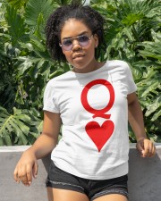 Red Queen Of hearts Classic T-Shirt apparel-classic-tshirt-lifestyle-front-233