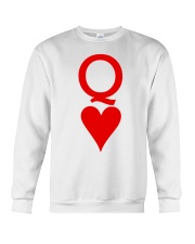 Red Queen Of hearts Crewneck Sweatshirt tile