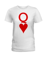 Red Queen Of hearts Ladies T-Shirt tile