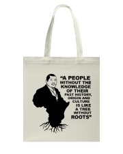 Marcus Quote Black History Tote Bag tile