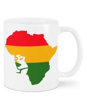 Black history month African flag afro girl Mugs tile