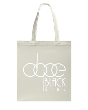 Dope Black Girl Tote Bag tile