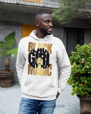 Black Girl Magic Hooded Sweatshirt apparel-hooded-sweatshirt-lifestyle-front-18