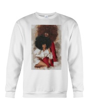 Black Female Art Crewneck Sweatshirt tile