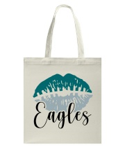 Eagles Lips Tote Bag tile