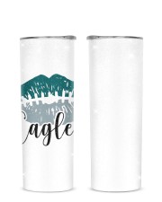 Eagles Lips Glitter Tumbler tile
