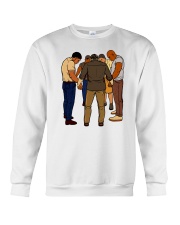 Black Men Praying Crewneck Sweatshirt tile
