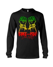 Juneteenth fists Long Sleeve Tee tile
