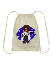 Ravens girl Drawstring Bag tile