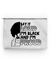Say it Loud - I'm Black and I'm Proud Accessory Pouch tile