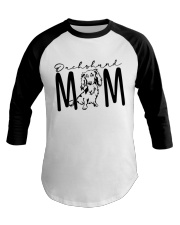 Dachshund Mum Baseball Tee tile